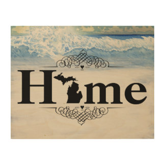 On Lake Time Lake Michigan Home Decor