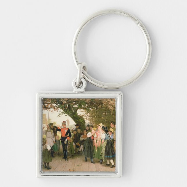 On Leave, 1883 Keychain (Front)