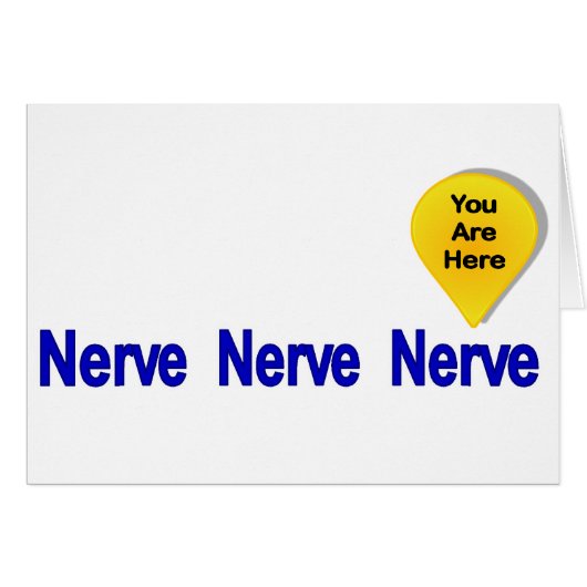 On My Last Nerve Cards (Front Horizontal)