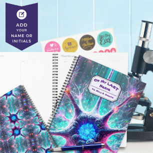 "On My Last Nerve" Humorous Science Biology Planner
