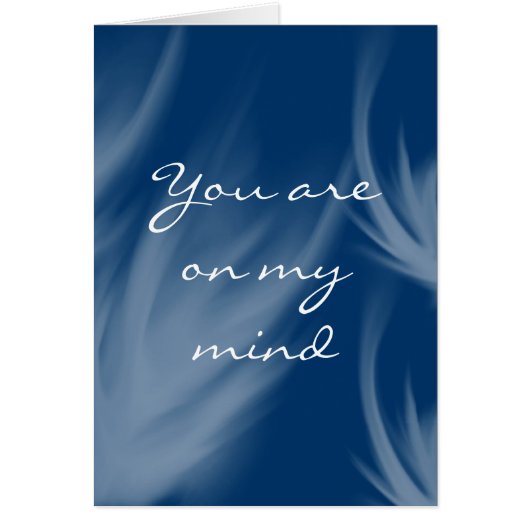 On my mind cards (Front)