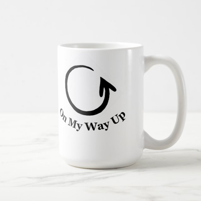 On My Way Up Mug (Right)