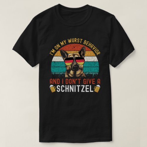 On My Wurst Behavior Oktoberfest T_Shirt