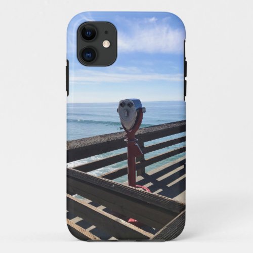 On Newport Pier Newport Beach California iPhone 11 Case