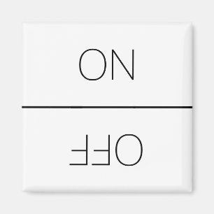 ON OFF black white Clean Dirty Dishwasher Laundry  Magnet