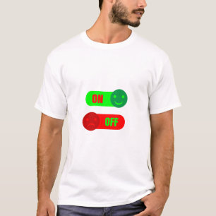 On Off Mood Emoji Men’s T-Shirt