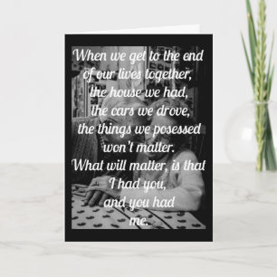 ON OUR **45th WEDDING ANNIVERSARY WITH LOVE Card