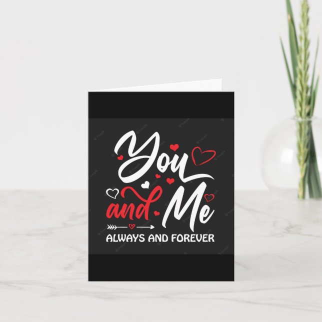 ON OUR *ANNIVERSARY* SHOW HOW MUCH I LOVE YOU! CAR CARD (Front)