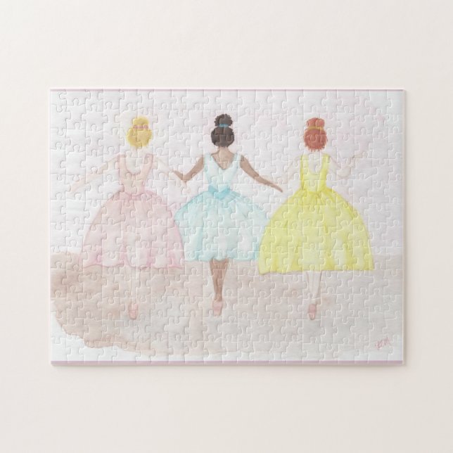 On Point Ballet Dancers Jigsaw Puzzle (Horizontal)