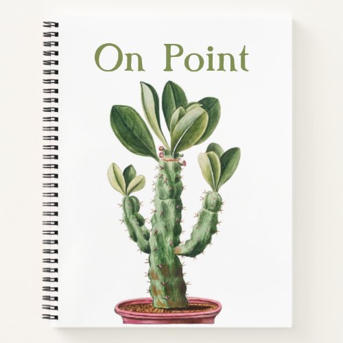 On Point Cactus Pun Bullet Journal 