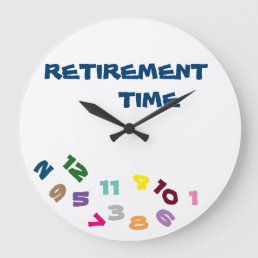 &quot;ON ***RETIREMENT TIME***&quot; WITH THIS COOL CLOCK