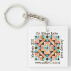 On Ringo Lake keychain