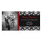 ON SALE! Red Christmas Damask Photo CARD