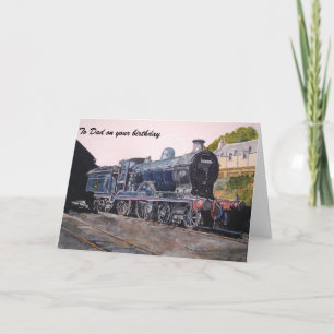 'On Shed' Caledonian railway's Steam Engine Card