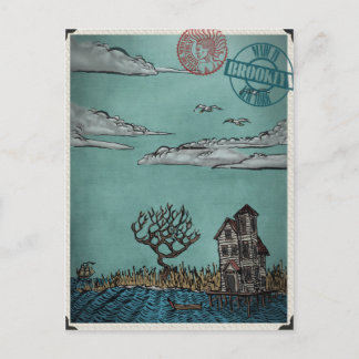 On Stilts by Ordovich Postcard