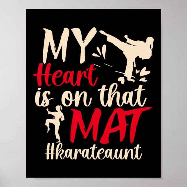 On That Mat Karate Aunt Karate Auntie 2  Poster (Front)