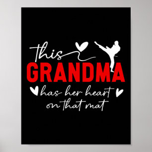 On That Mat Karate Grandma Karate Grandmother 2 Poster
