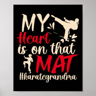 On That Mat Karate Grandma Karate Grandmother 3 Poster