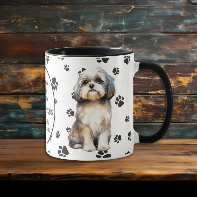 On the 8th Day God Created Shih Tzu Dogs Mug (Creator Uploaded)