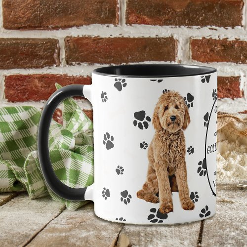 On the 8th Day God Created the Goldendoodle Dog Mug