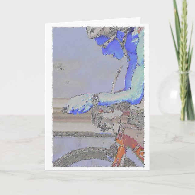 On the Aero-Bars Painting Card (Front)