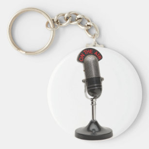 Microfon Schlüsselanhänger Keyring Keychain Microphon 
