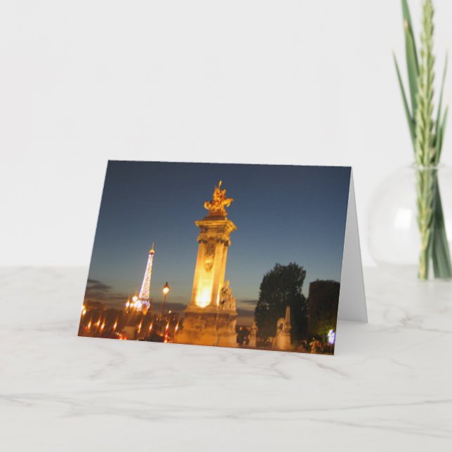 On the Alexander Bridge Card (Front)