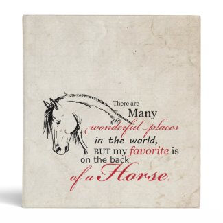 On the Back of a Horse Binders