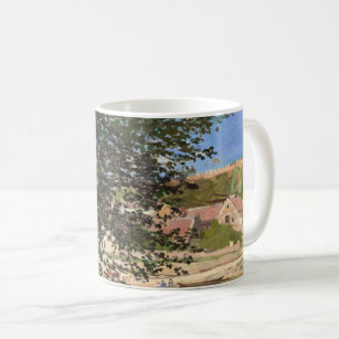 On the Bank of the Seine by Monet Coffee Mug