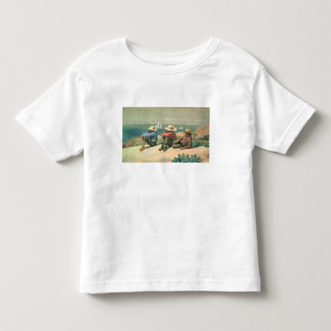 On the Beach, 1875 (w/c) Toddler T-shirt (Front)