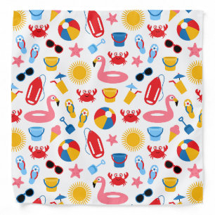 On the beach bandana