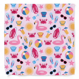 On the beach bandana