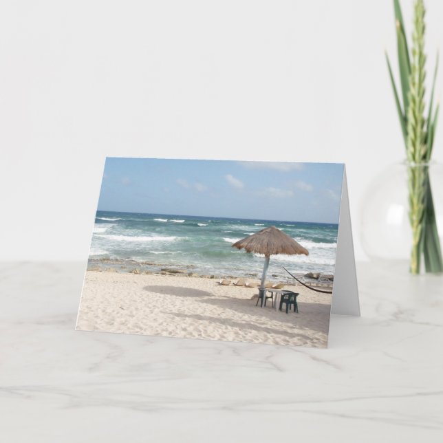 On the Beach Card (Front)