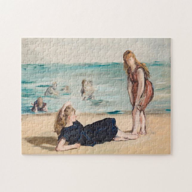 On the Beach | Édouard Manet Jigsaw Puzzle (Horizontal)