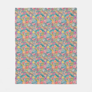 On The Beach, Everything Else Disappears Fleece Blanket