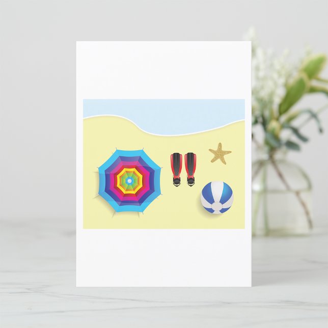 On The Beach Invitation (Creator Uploaded)