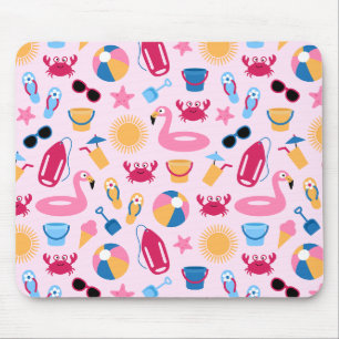 On the beach mouse pad