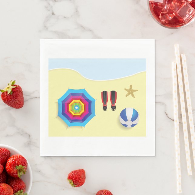 On The Beach Napkins (Creator Uploaded)