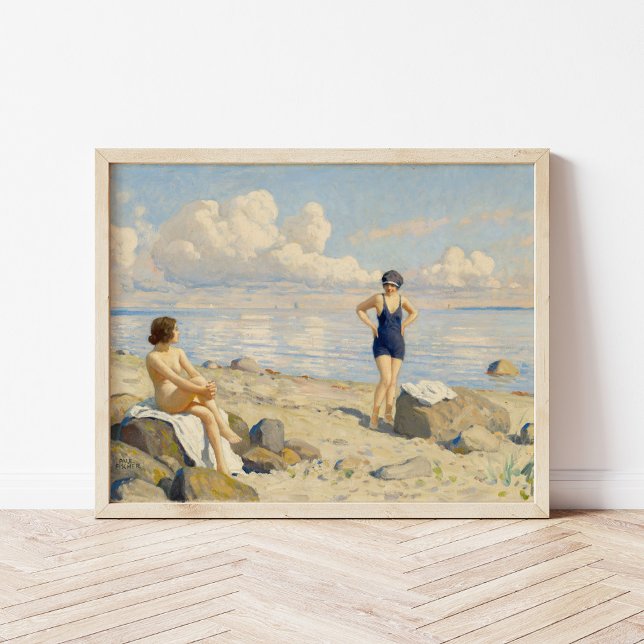 On the Beach | Paul Fischer Poster (Creator Uploaded)