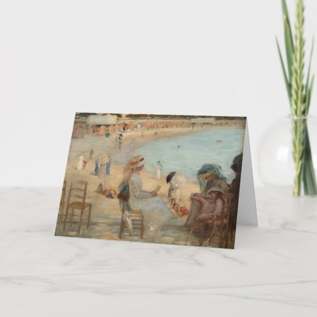 On the Beach | Rupert Bunny Card (Front)