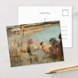 On the Beach Rupert Bunny Postcard