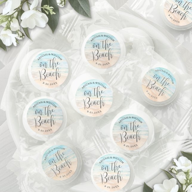 On The Beach Wedding Life Saver® Mints (On The Beach Wedding Life Saver® Mints )