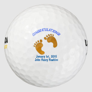 On the Birth of Your Baby - Golf Ball Keepsake