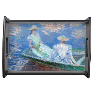 On the Boat, Monet Serving Tray