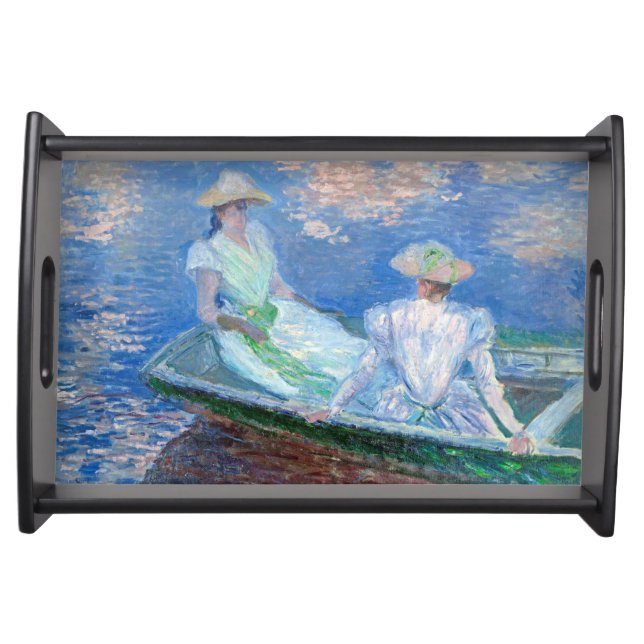 On the Boat, Monet Serving Tray (Front)