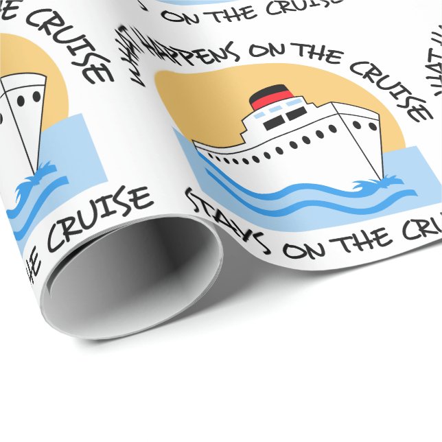 On the Cruise Wrapping Paper (Roll Corner)