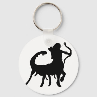 On the Cusp: Sagittarius-Scorpio Keychain