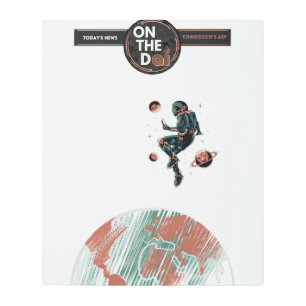 ON THE Dai News Metal Wall Art