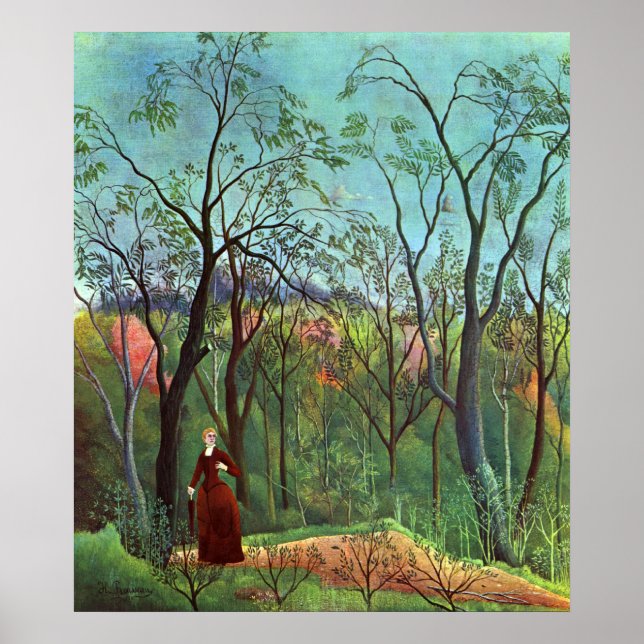 On the edge of a forest poster (Front)