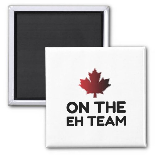 on the eh team magnet